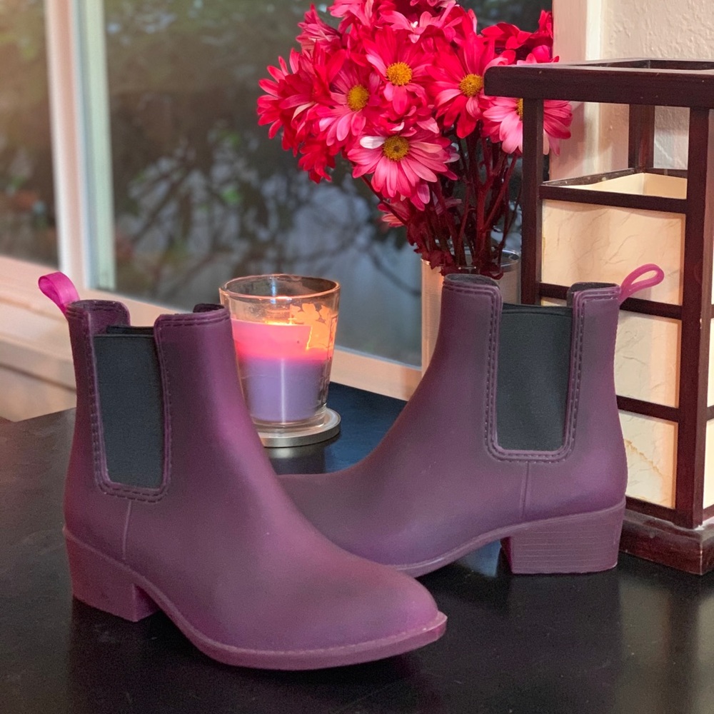 Jeffrey Campbell Stormy Chelsea Rain Boots (Matte)
